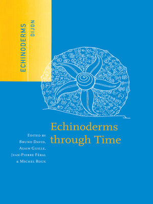 cover image of Echinoderms Through Time